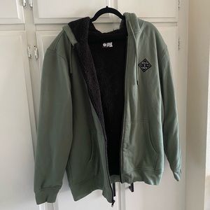 Salty crew fur lined jacket